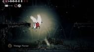 A picture where Hornet collected the Vintage Nectar for The Great Taste of Pharloom quest (Image via Team Cherry || YouTube@100% Guides)